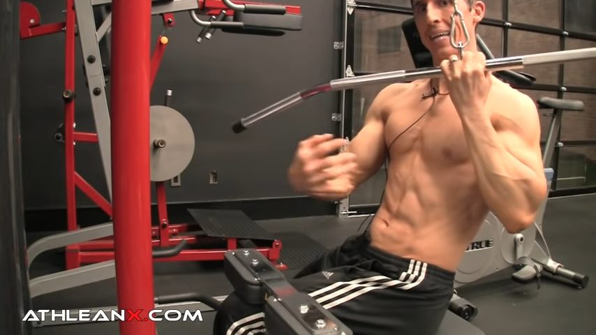 single arm lat pulldown