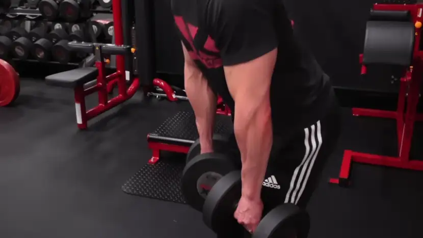 dumbbell romanian deadlift