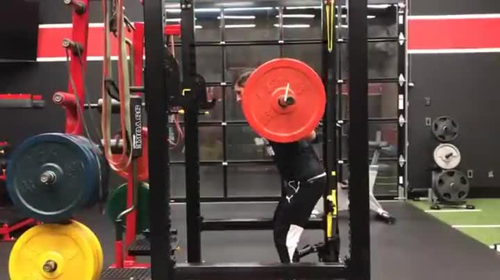 barbell back squat