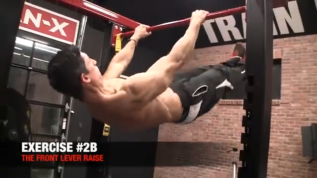 front lever raise