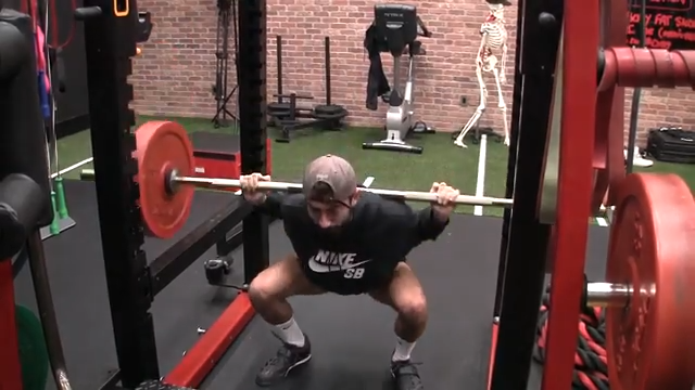 take a narrow stance