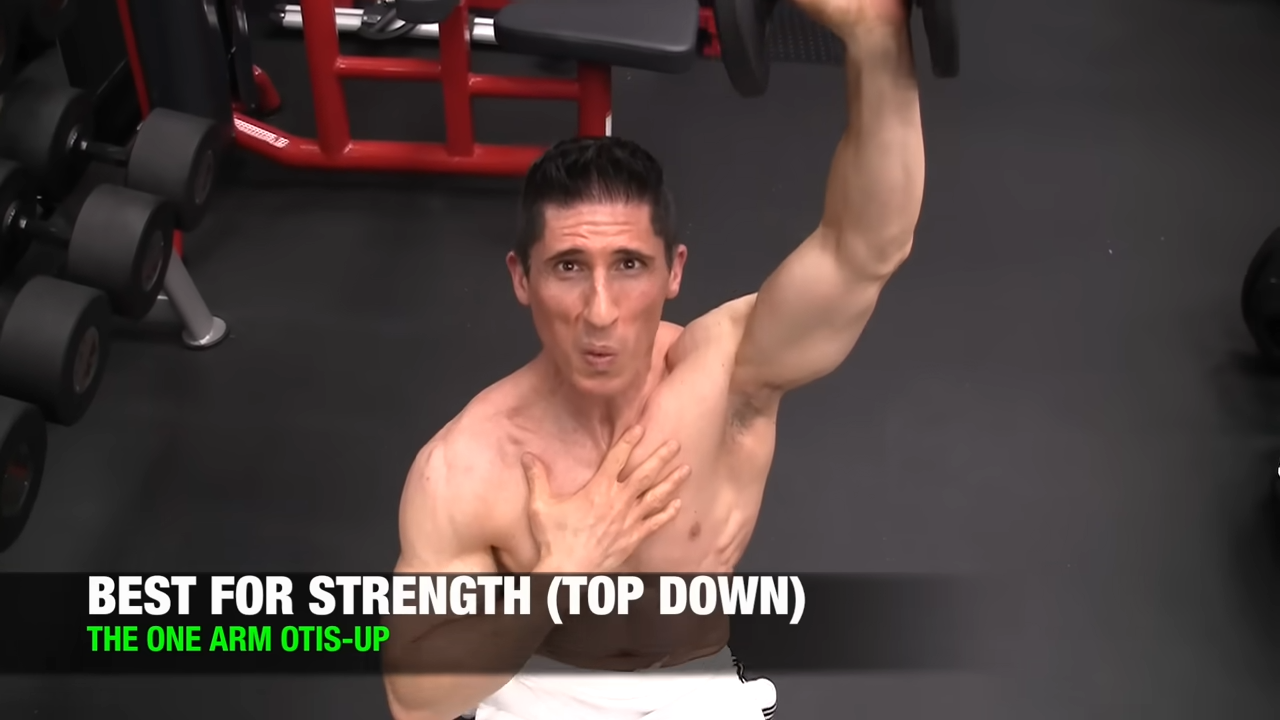 one arm otis up