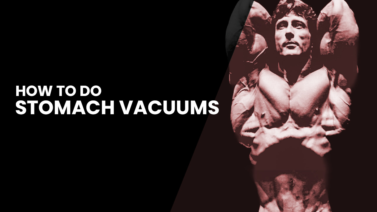 how to do stomach vacuums