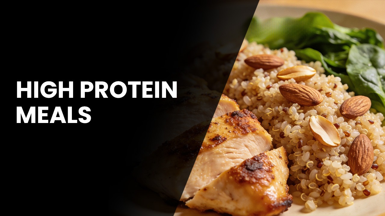 high protein meals